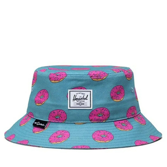 Herschel Supply Company Blue and Pink Floral Bucket Hat - Picture 1 of 7
